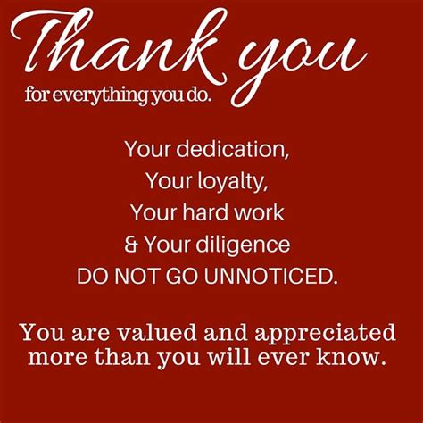Employee Hard Work Appreciation Thank You Quotes - Pin on Teacher Quotes : —— it’s an honor for ...