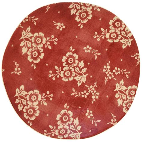 Mayflower Red Salad Plate