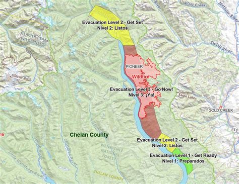 Stehekin now under Level 2 evacuation order as Pioneer Fire grows - My ...