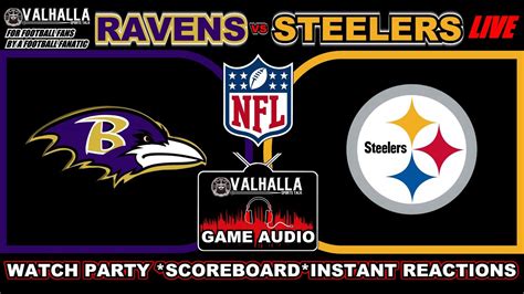 NFL Baltimore Ravens VS Pittsburgh Steelers Wednesday Football LIVE ...