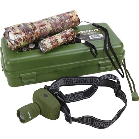 iZoom 3-Piece High-Performance Light Set — Camo | Flashlights| Northern Tool + Equipment