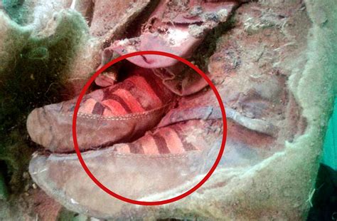 Wow, This 1,500-Year-Old Mummy Is Wearing A Pair Of Adidas Sneakers!