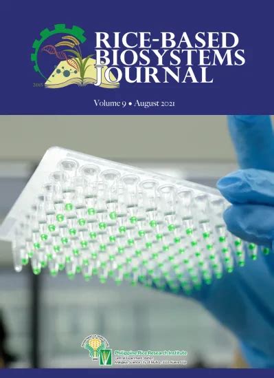 Rice-Based Biosystems Journal 2021 (August 2021)