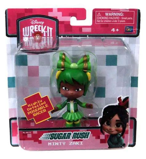 Disney Wreck-It Ralph Sugar Rush Minty Zaki 5 Figure - ToyWiz