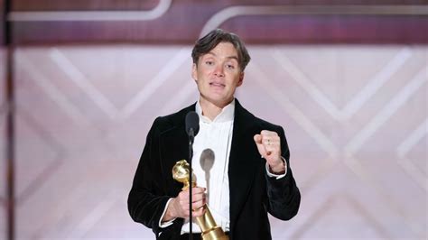 Cillian Murphy's Golden Globes speech proved the internet wrong ...