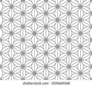 Traditional Japanese Geometric Pattern Stock Vector (Royalty Free) 1035669568 | Shutterstock