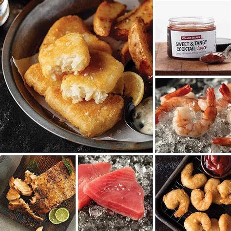 Buy Omaha Steaks Seafood Favorites Assortment (Pub-Style Cod, Marinated ...