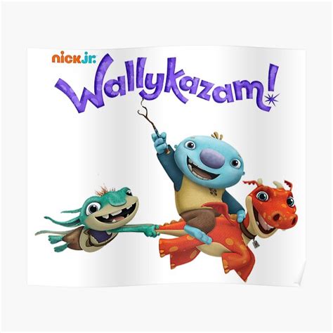 "Wallykazam - Wally Trollman And Norville Trollman" Poster for Sale by Blanrone | Redbubble