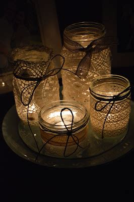 ocd: obsessive crafting disorder: Glow: candle holder tutorial, two ways