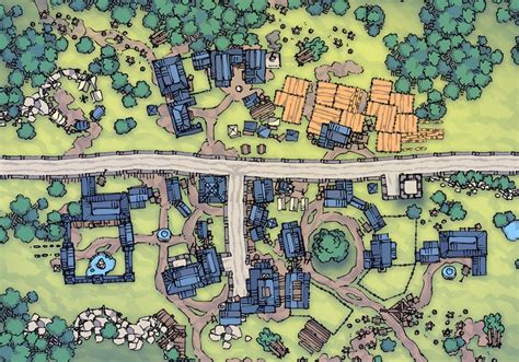 Wonderdraft Town & City Assets (Part 2) by 2-Minute Tabletop