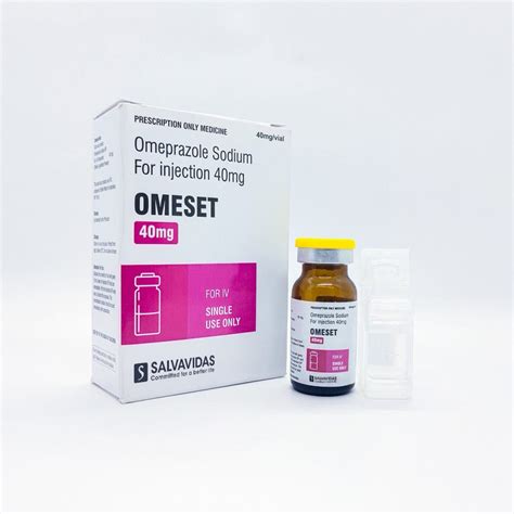 Omeprazole 40mg Injection - Salvavidas Pharma