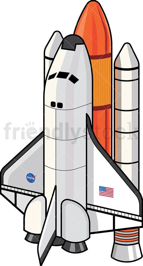 9 Rocketship Clipart Cartoon Images & Vector Illustrations - FriendlyStock