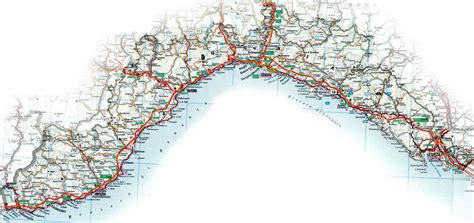 Liguria Map Geography Region Teretory | Italy Map Geographic Region Province City