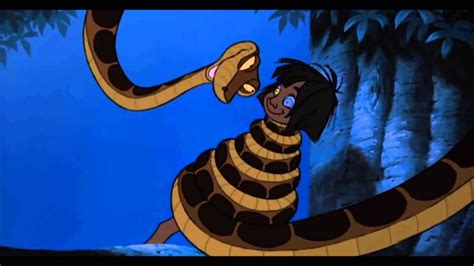 Kaa and Mowgli 1st encounter edit - YouTube