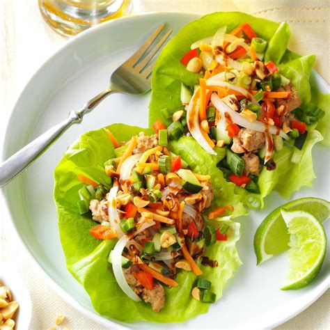 Vietnamese Pork And Scallion Lettuce Wraps Recipes