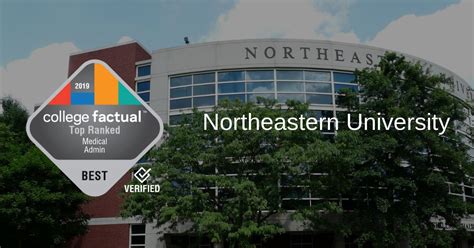 Northeastern Is #9 in 2019 Best Schools for Medical Admin Ranking ...