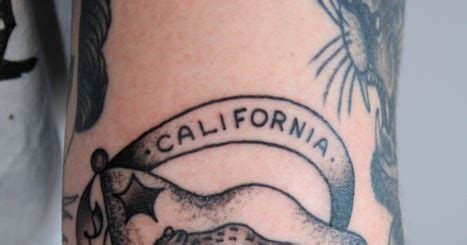 Bear Flag Museum: One of Many California Bear Flag Tattoos