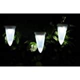 Amazon.com : Hanging Solar Garden Light - Cornet Shaped Solar Lights, Solar Tree Lighting - Set ...