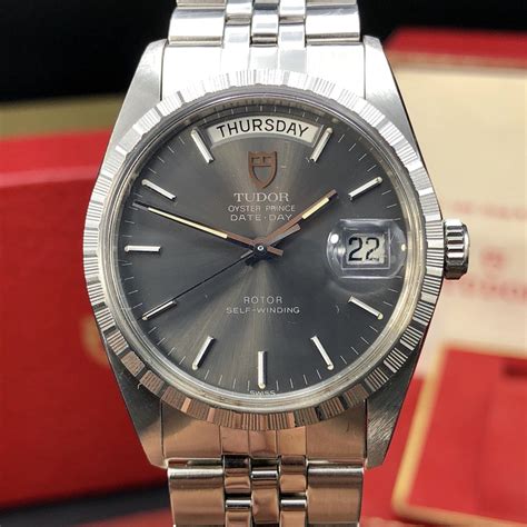 1988 Vintage Rolex Tudor 94510 DayDate Gray dial box & Papers - Awadwatches