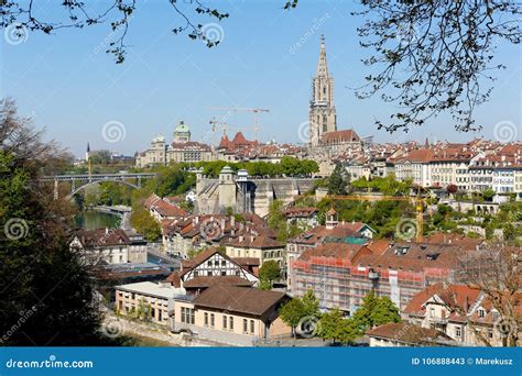 Old Town of Bern and Its Architecture Editorial Stock Photo - Image of historic, editorial ...