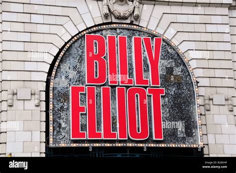 Billy Elliot musical, Victoria Palace theatre, London, UK Stock Photo ...