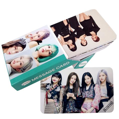 Buy BLACKPINK Black Pink Photocard 30pcs Lisa Jennie Jisoo Rose Photo ...