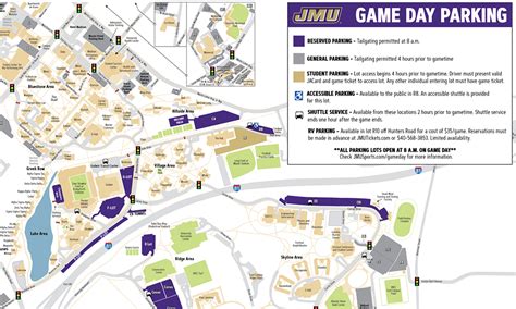 UREC Travel Considerations on Home JMU Football Game Days - JMU