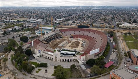 LA Coliseum renovations in full swing - Curbed LA