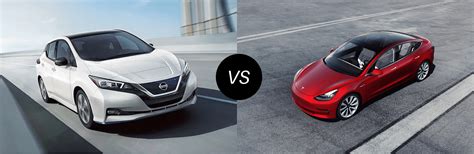 2020 Nissan Leaf vs 2020 Tesla Model 3