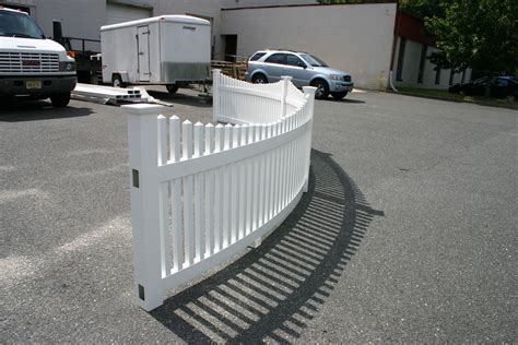 PVC Curved Fence