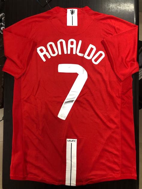 Manchester United CR7 2007-08 UCL Final Jersey | Football Jersey Online India - TheSportStuff