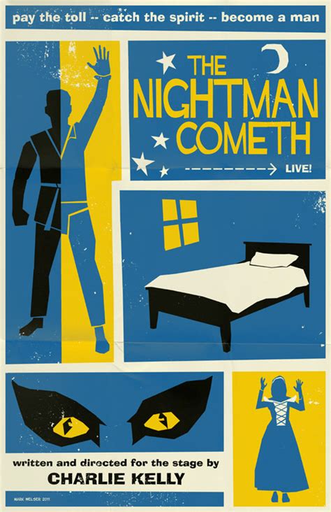 The Nightman Cometh poster by markwelser on DeviantArt