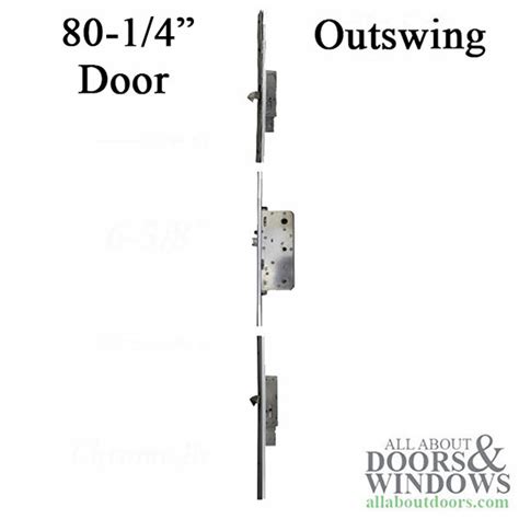 Neuma Multipoint Lock 15/16" Faceplate, 2-3/8" Backset, 80-1/4" Out-Swing Door