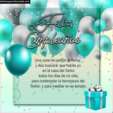 Imágenes de feliz cumpleaños con versículos y salmos de la Biblia ...