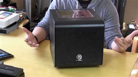 Thermaltake Core V1 Mini-ITX Case Overview - YouTube