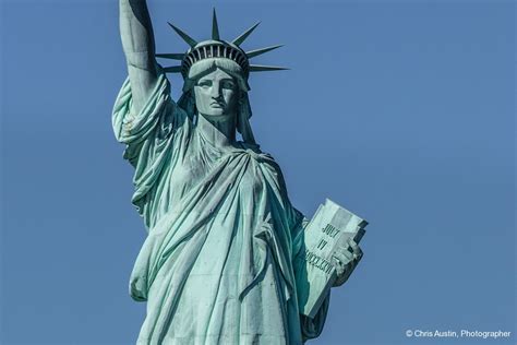 Statue of Liberty Closeup | Chris Austin Photographer - Charlotte Skyline