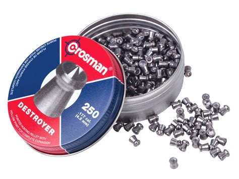 Crosman .177 Caliber Destroyer 250ct Pellets | Replicaairguns.us