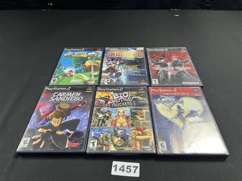 Sony Playstation 2 Games | Live and Online Auctions on HiBid.com