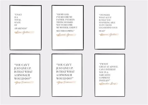 Set of Six Friends TV Show Quotes Bundle Funny Humour - Etsy