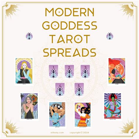 Free Guide - Modern Goddess Tarot Spreads