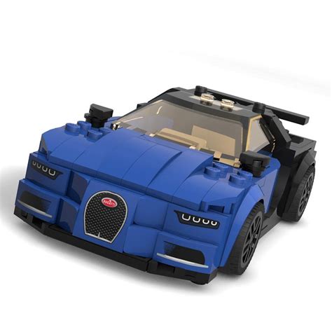 LEGO MOC Bugatti Chiron in 8 Stud Wide Style by klara_mocs | Rebrickable - Build with LEGO