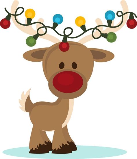 Christmas Reindeer Clip Art - Cliparts.co