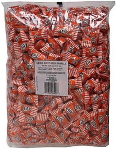 Brachs A&W Root Beer Barrels Hard Candy - 6.38 lb, Nutrition ...