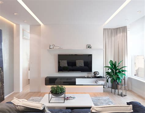 2 One Bedroom Apartments with Modern Color Schemes