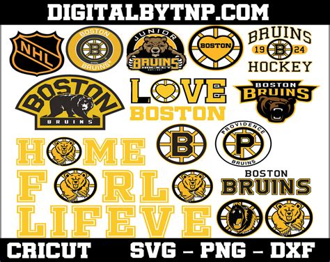 Boston Bruins Logo Svg, Boston Bruins Bundle Svg, NHL Hockey Svg,Png ...