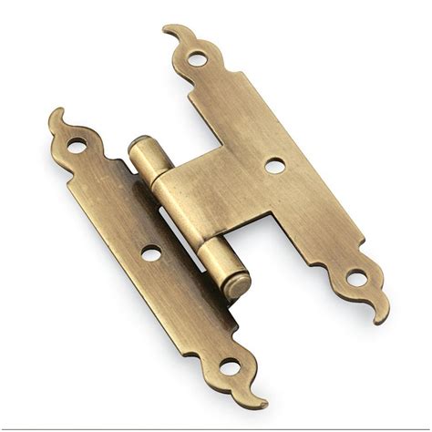 Amerock 3-in x 1-3/8-in Antique English Cabinet Hinge at Lowes.com