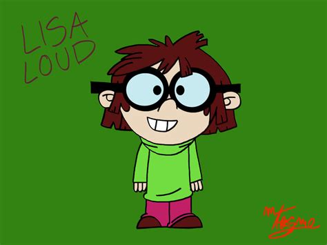 Lisa Loud (First Loud House fan-art drawing) by AskAndresGF on DeviantArt