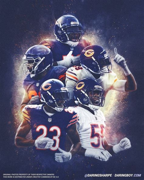 Pin by Jason Streets on NFL | Chicago bears wallpaper, Chicago bears ...