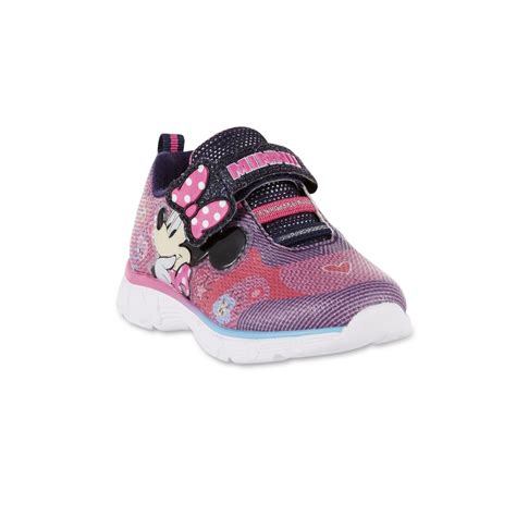 Disney Toddler Girls' Minnie Mouse Light-Up Athletic Shoe