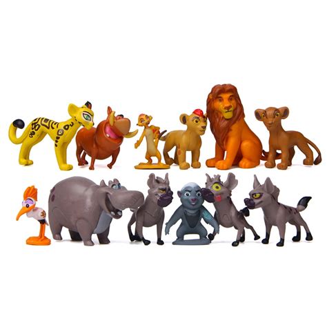 12pcs Lion Guard Toys, Lion King Toys, 1-2.3 Inch Lion King Action ...